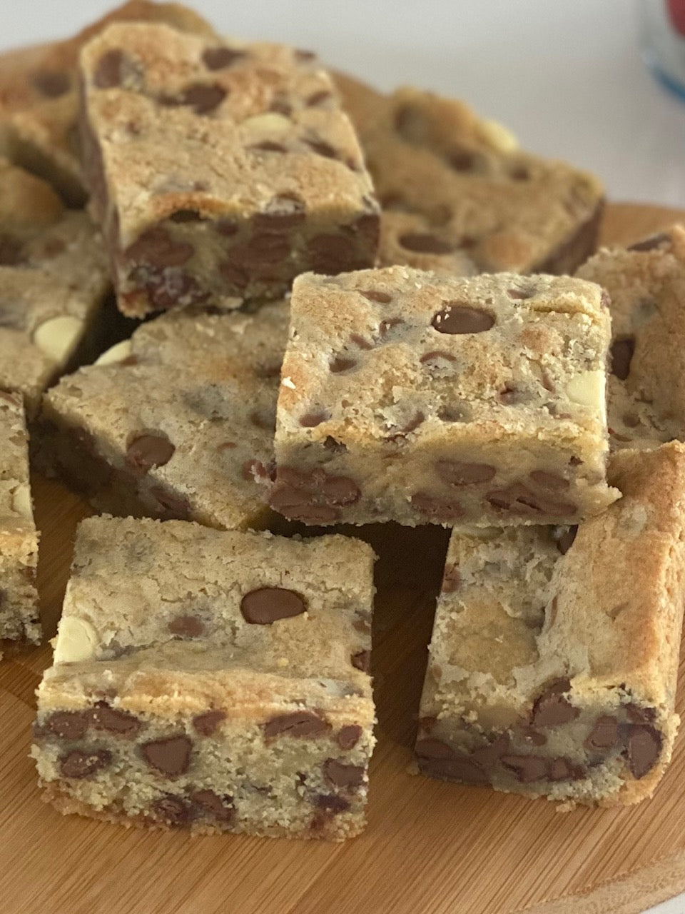 Cookie Dough Cake Bars