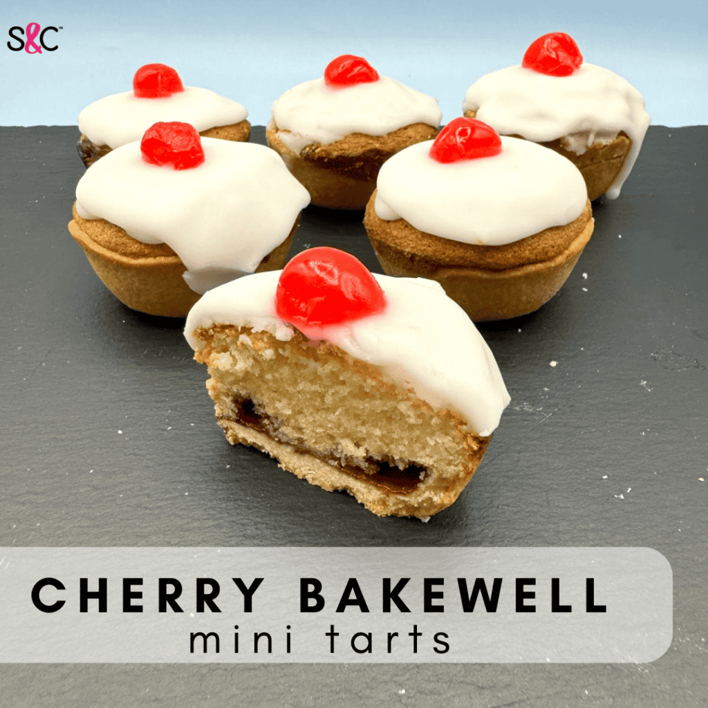 Cherry Bakewell Mini Tarts