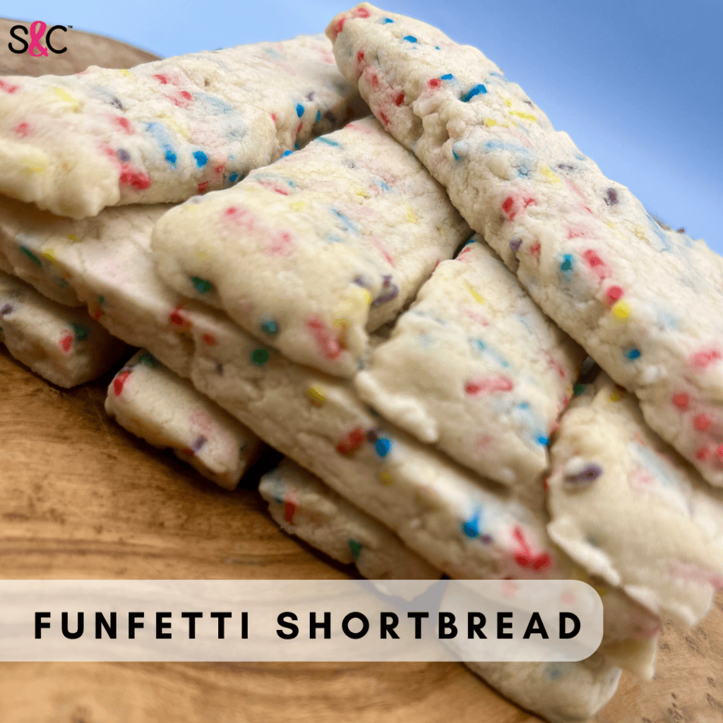 Funfetti Shortbread Bites