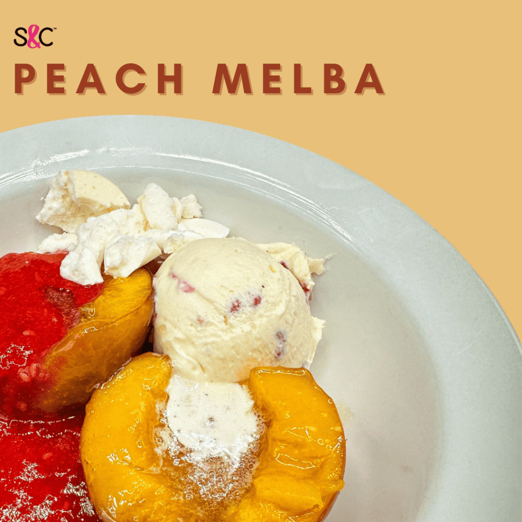 Peach Melba