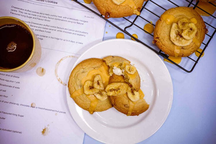Cheesecake stuffed Cookies