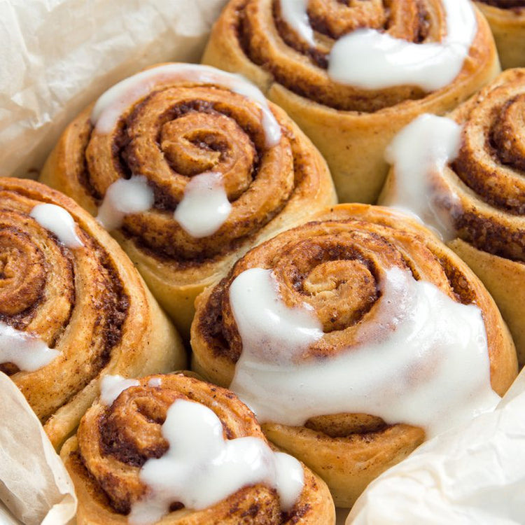 Apple Crumble Cinnamon Buns