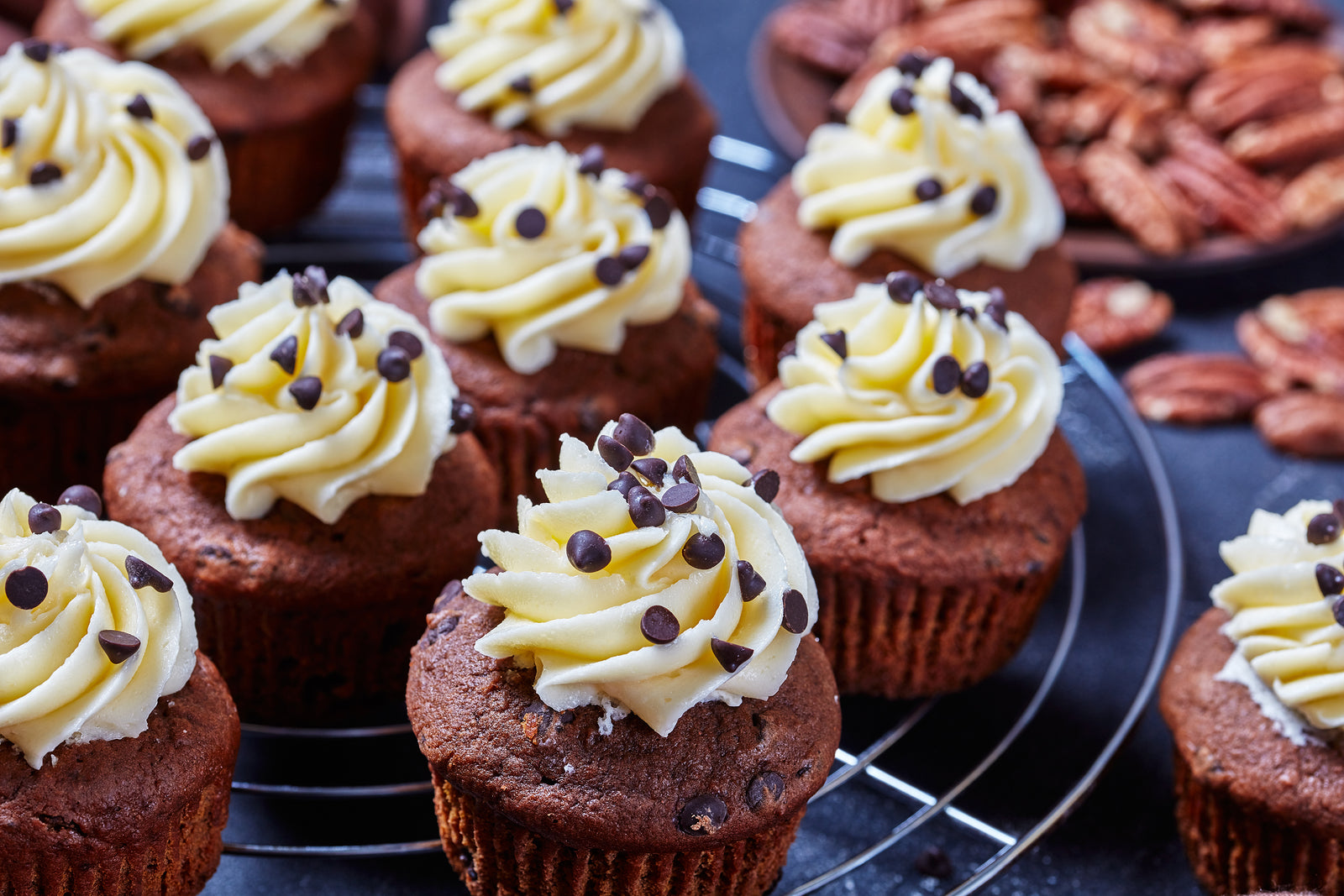 Chocolate Coconut Cupcakes