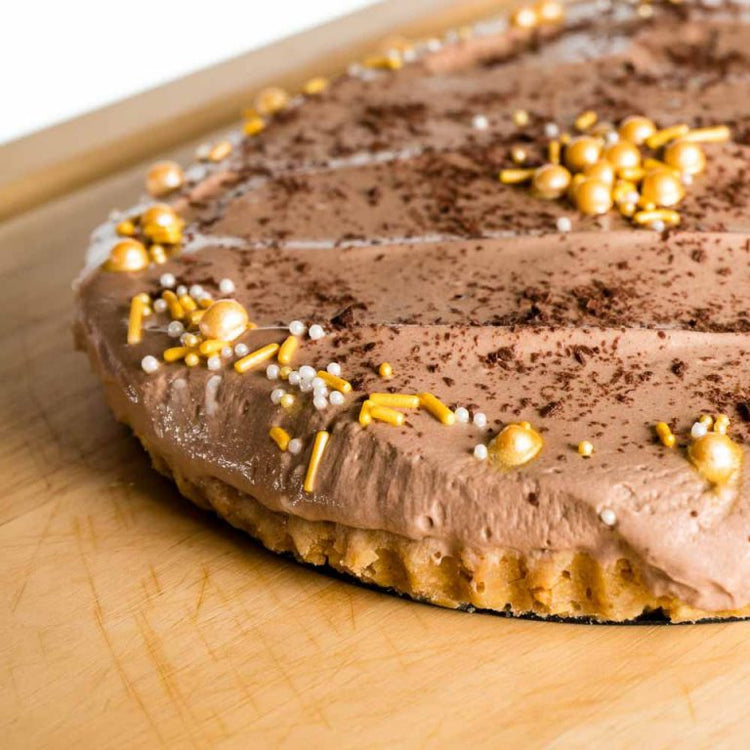 Chocolate Orange No Bake Cheesecake