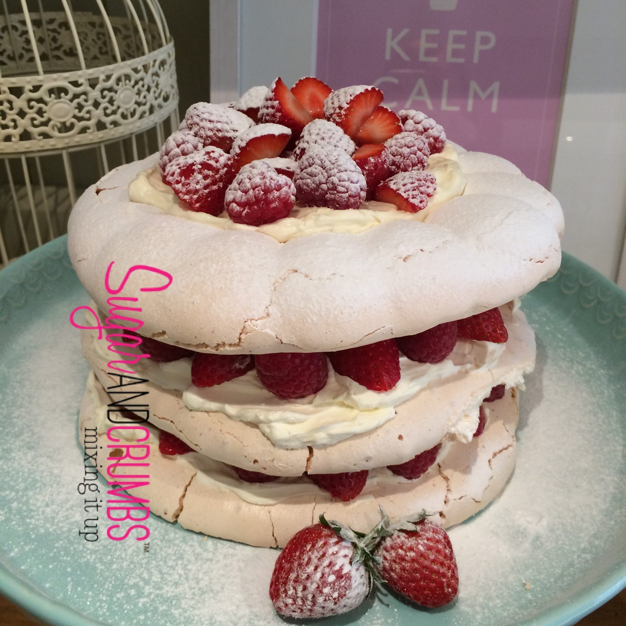 Layered Meringue Pavlova
