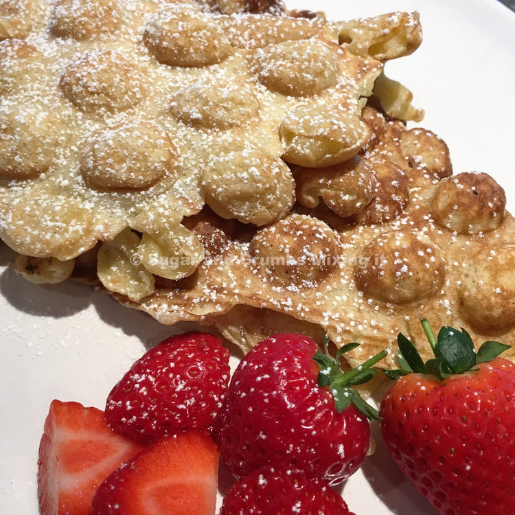 Flavoured Egg Waffles