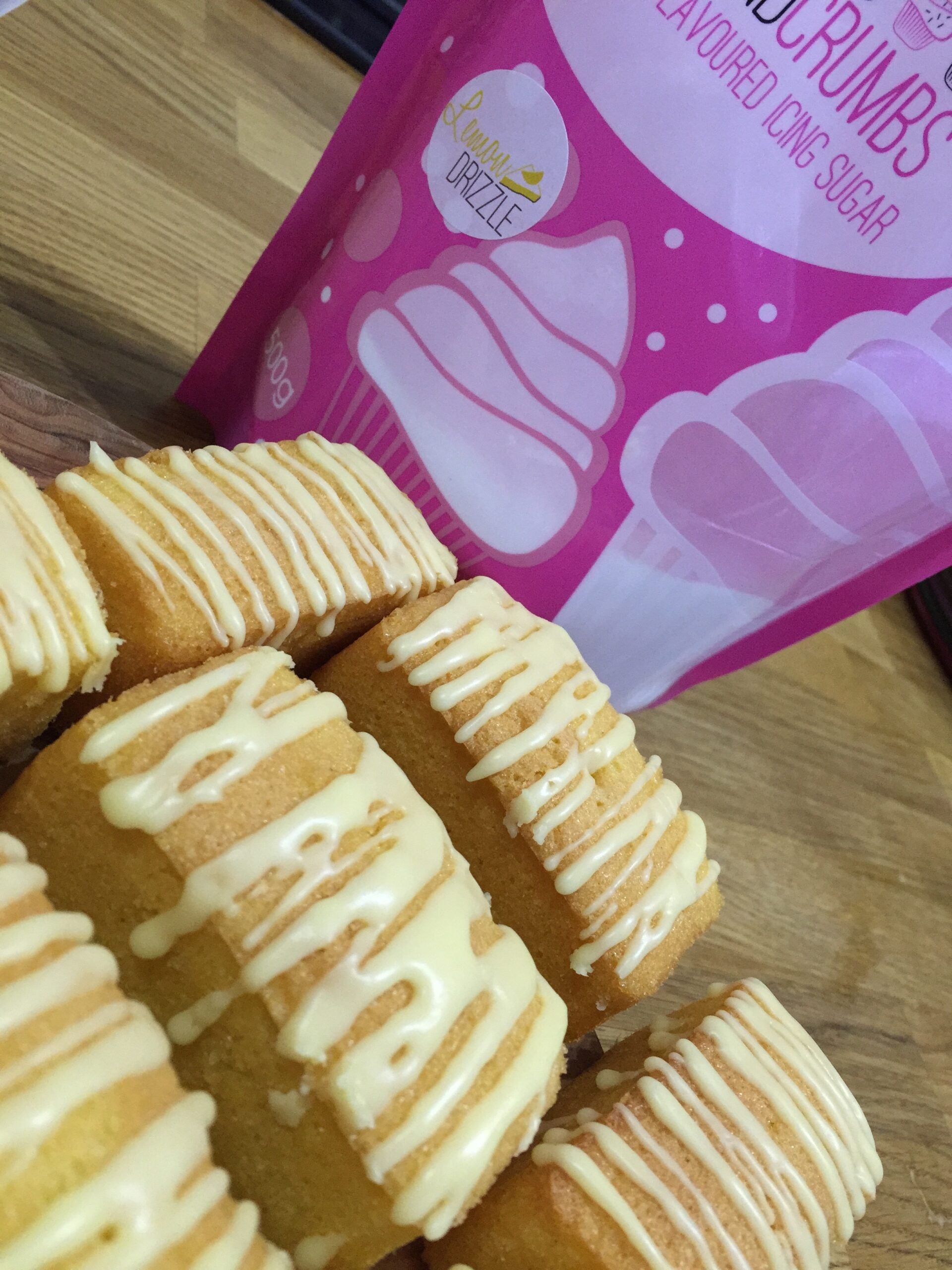 Lemon Drizzle Mini Loaf Cakes