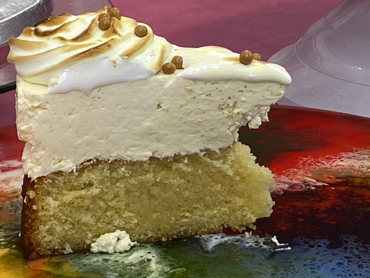 Lemon Drizzle Sponge Cheesecake
