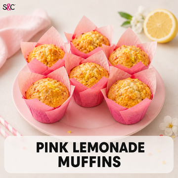 Pink Lemonade Muffins