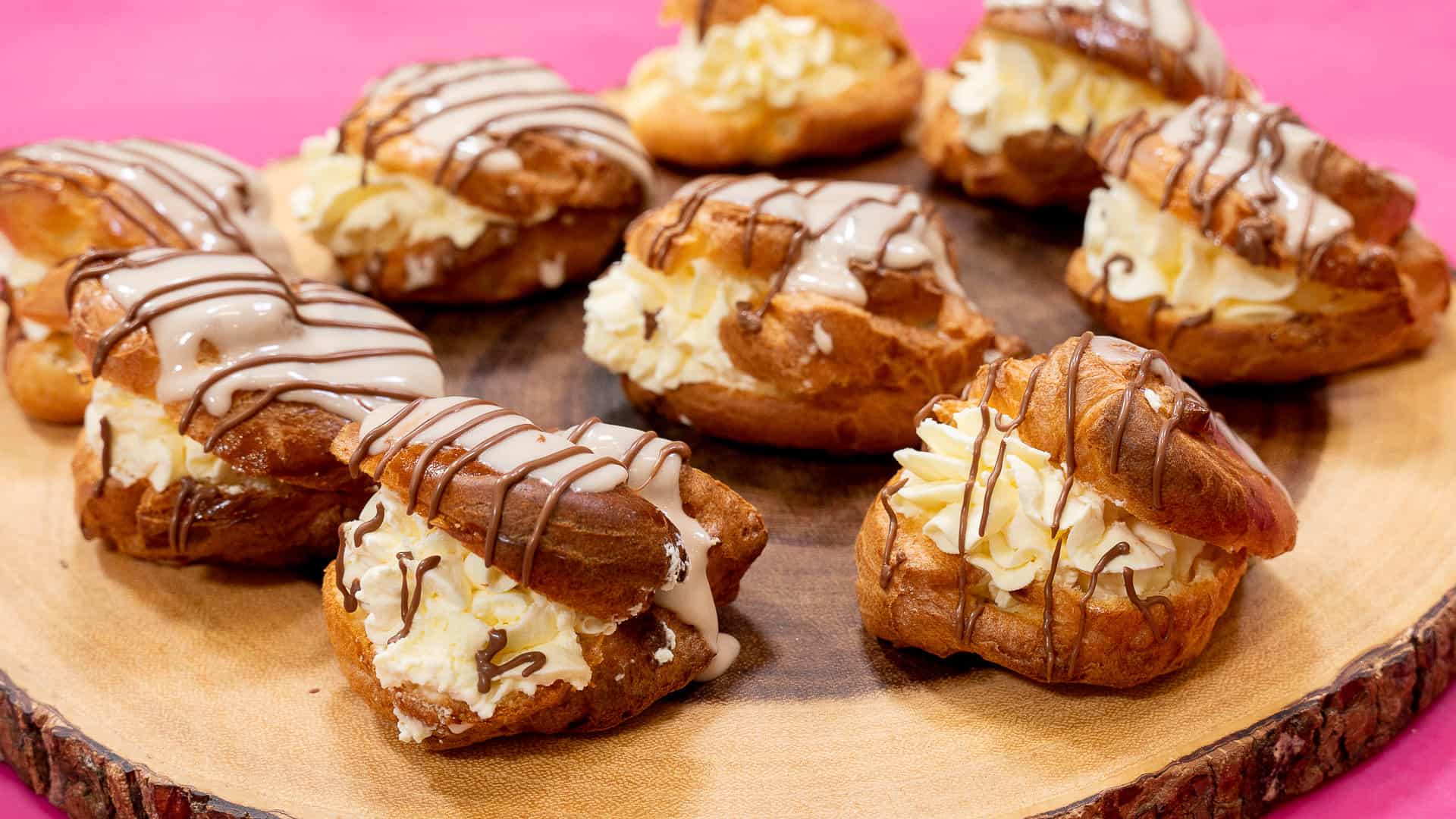 Choux Pastry Cream Puffs