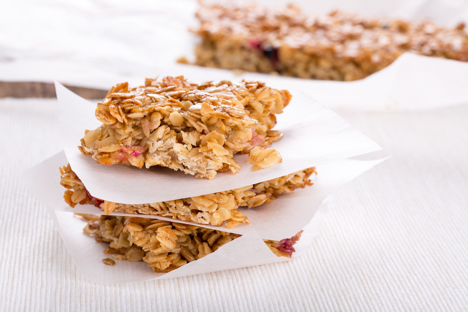 Cheeky Cherry Flapjacks