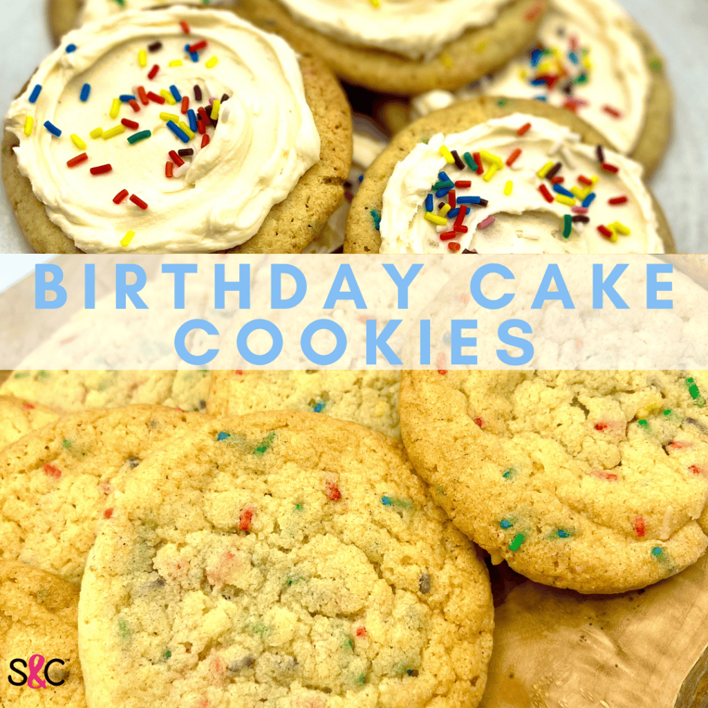 Birthday Cake Cookies