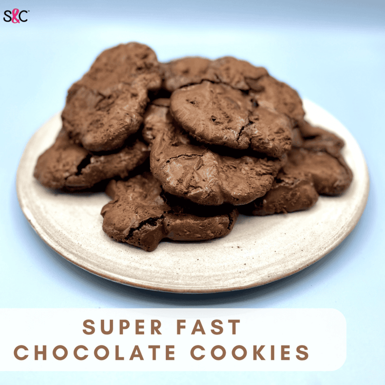 Super Fast Chocolate Cookies