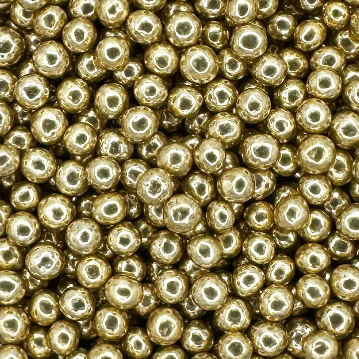 Pearls - High Shine - 4mm - Gold