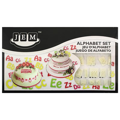 Cutters - JEM Novelty Cutters - Alphabet Set - 64 characters