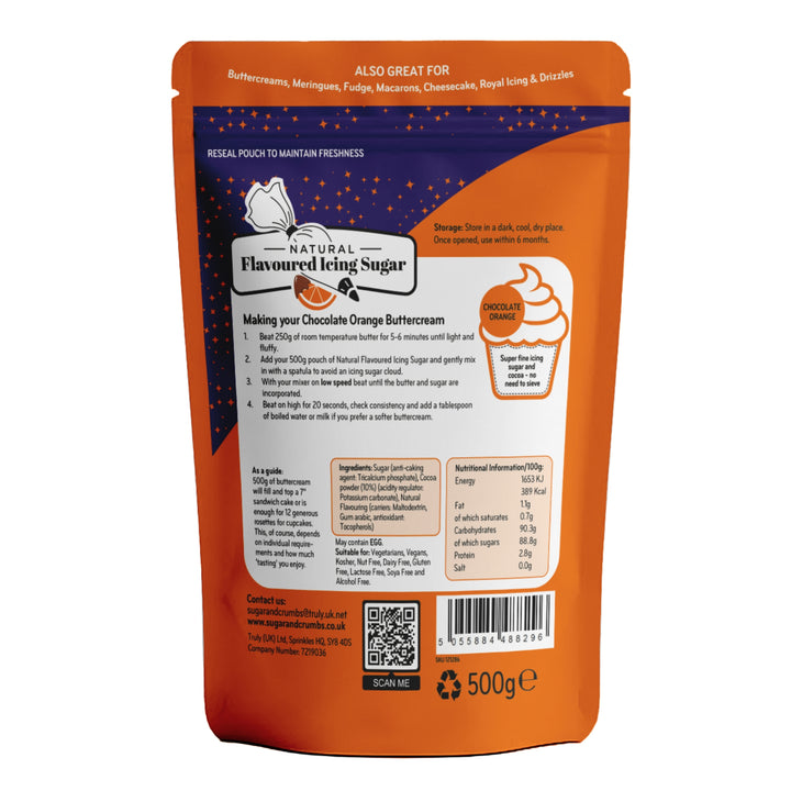 Flavoured Icing Sugar - Chocolate Orange