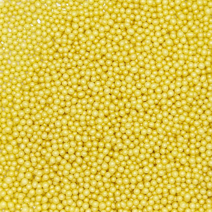 Pearls - Shimmer - Pastel Yellow