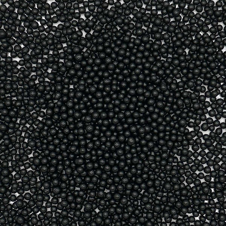Pearls - Polished - Black - 4mm
