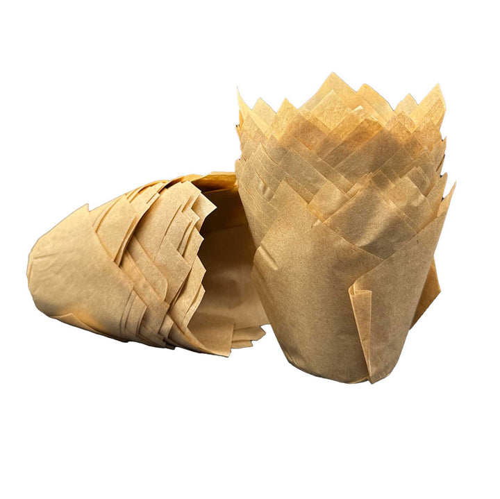 Muffin Tulips - Kraft (Natural)