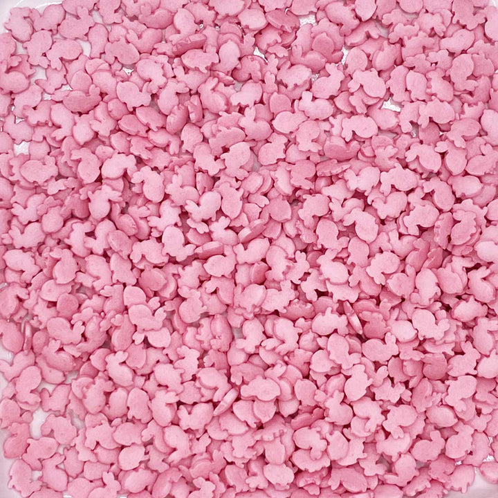 Shapes - Shimmer - Bunnies - Pink