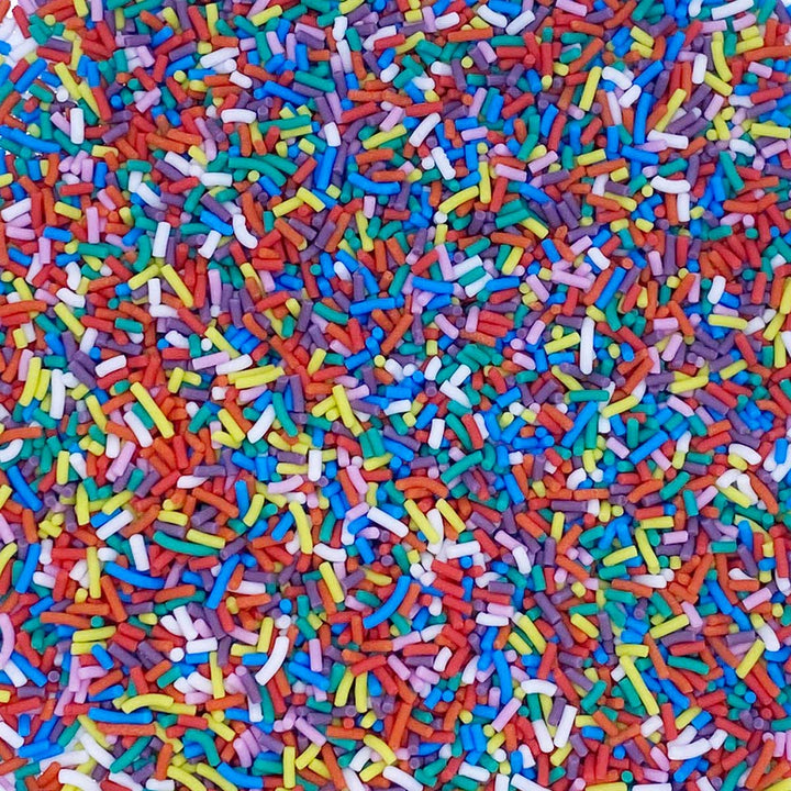 Strands - Matt - Bake-Stable Rainbow Sprinkles