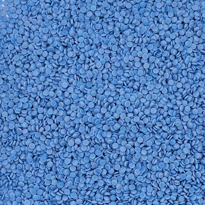 Confetti - Matt - 3mm - Blue With Plant Extracts