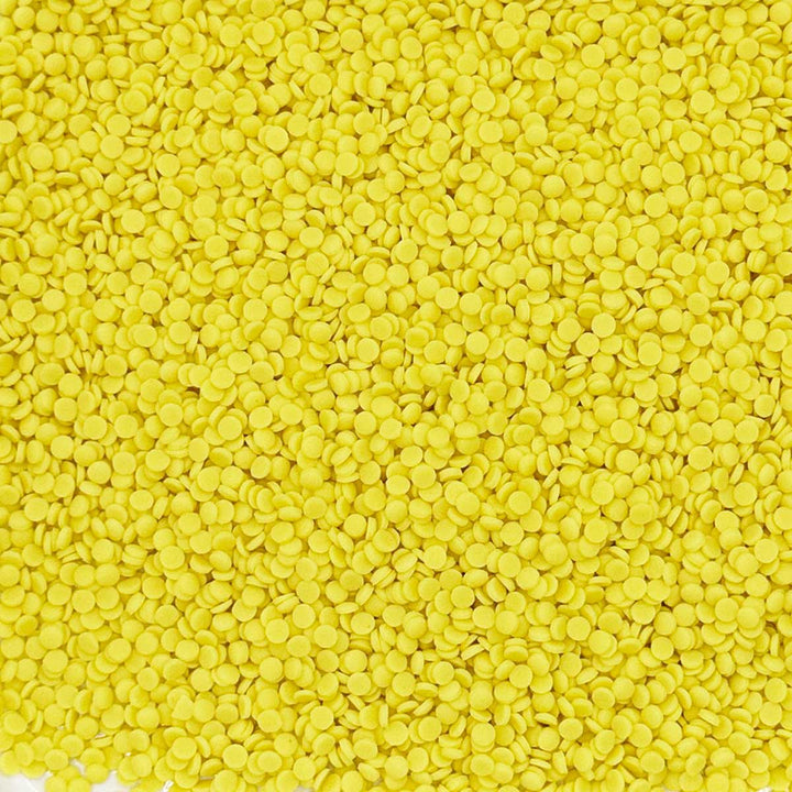 Confetti - Matt - 3mm - Yellow With Plant Extracts