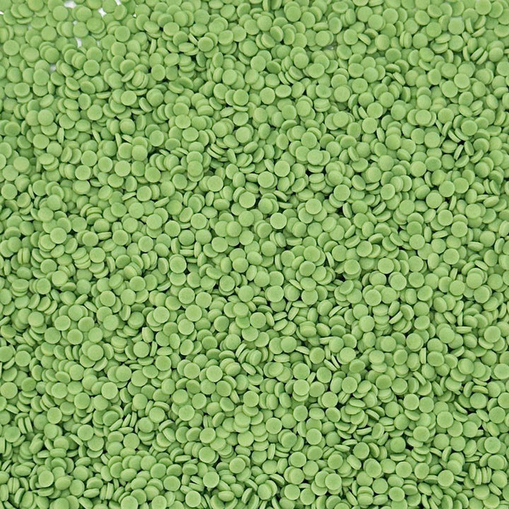 Confetti - Matt - 3mm - Green With Plant Extracts