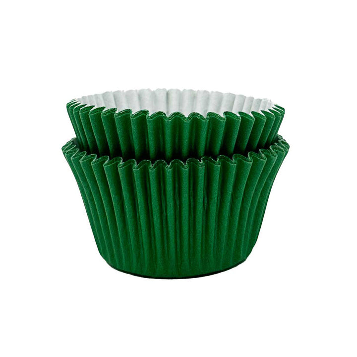 Cupcake Cases - Holly Green