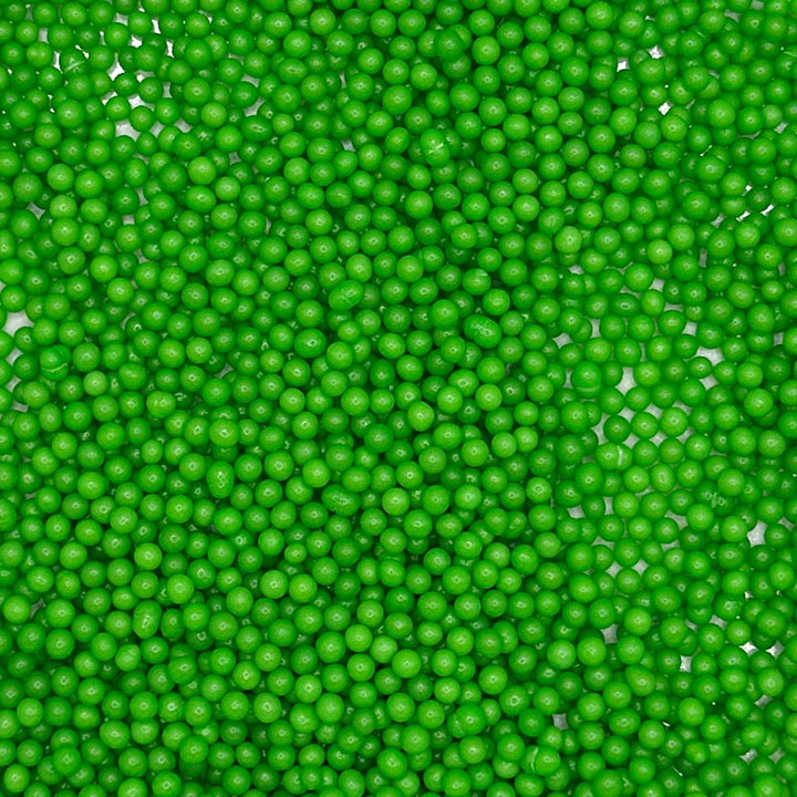 Pearls - Polished - Bright Green - 4mm