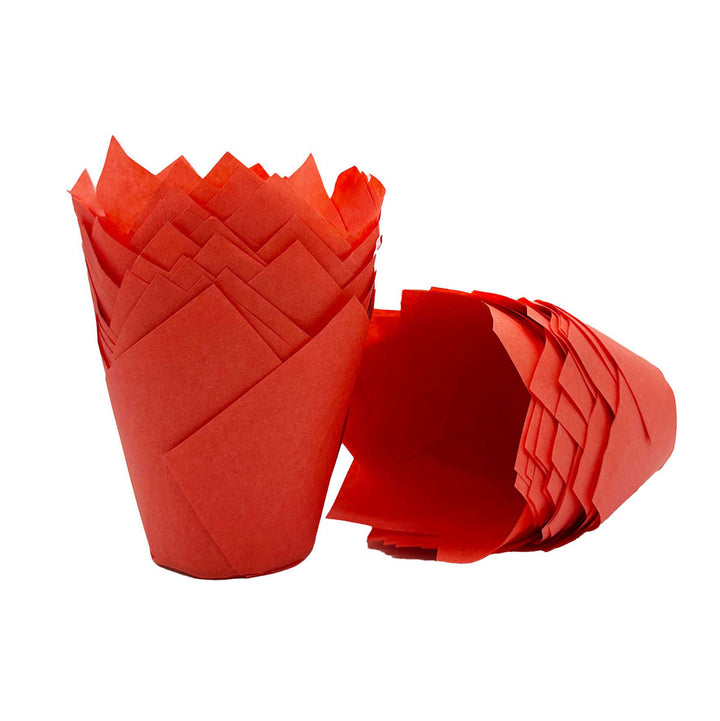Muffin Tulips - Red