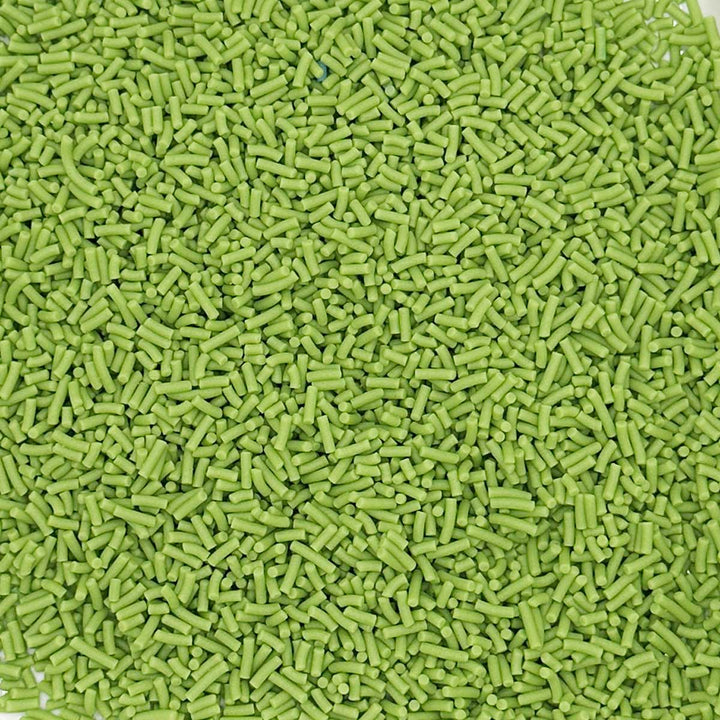 Strands - Matt - Green Sprinkles - Natural and Vegan