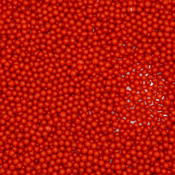 Pearls - Polished - Red - 4mm