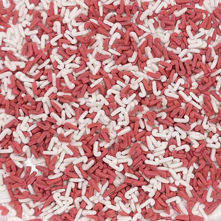 Shapes - Matt - Red And White Candy Canes