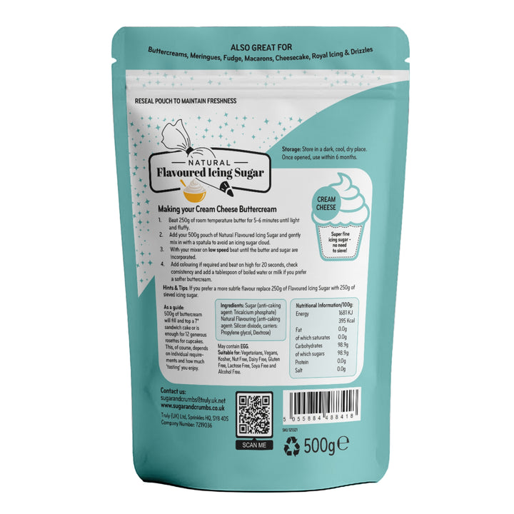 Flavoured Icing Sugar - Cream Cheese