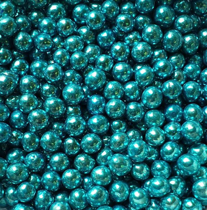 Pearls - High Shine - 4mm - Blue
