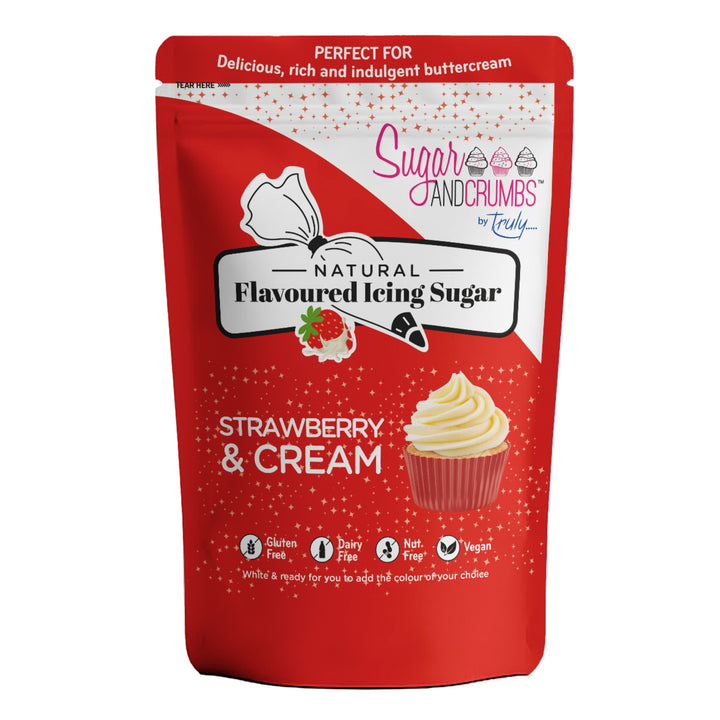 Flavoured Icing Sugar - Strawberries and Cream