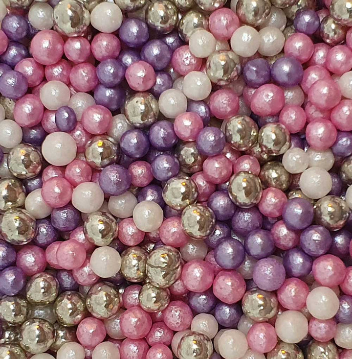 Pearls - Shimmer - Twinkle Ice Pink Mix