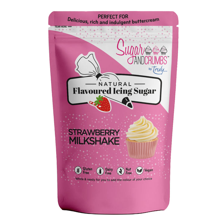 Flavoured Icing Sugar - Strawberry Milkshake