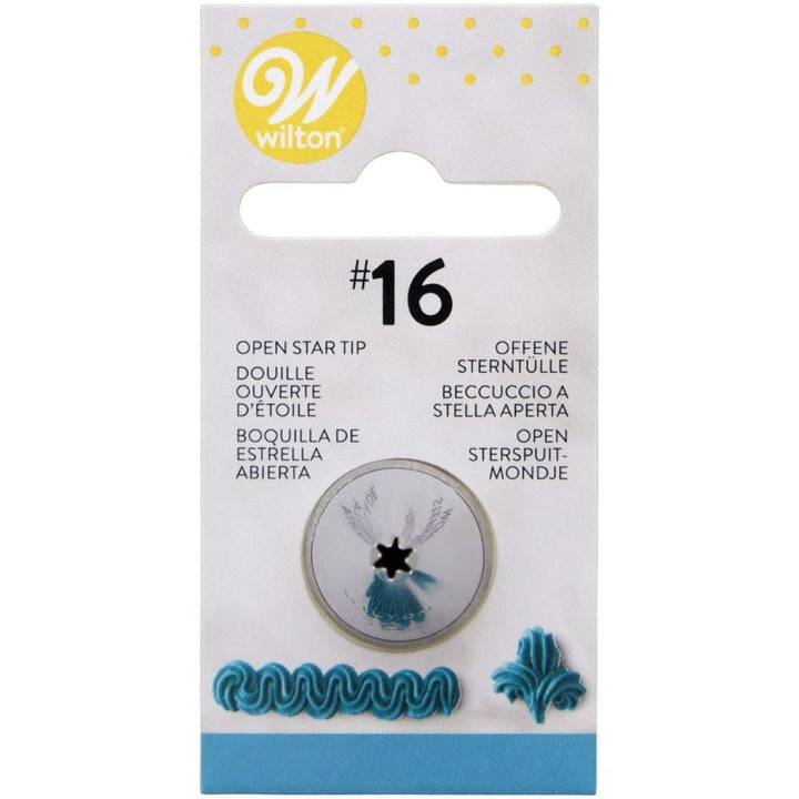 Piping Nozzle - Wilton No. 16 Open Star Tip