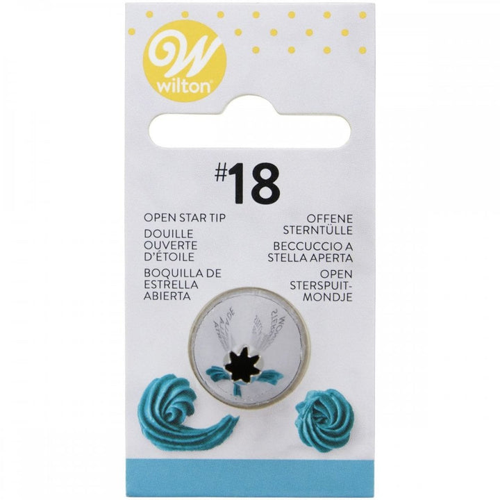 Piping Nozzle - Wilton No. 18 Open Star Tip