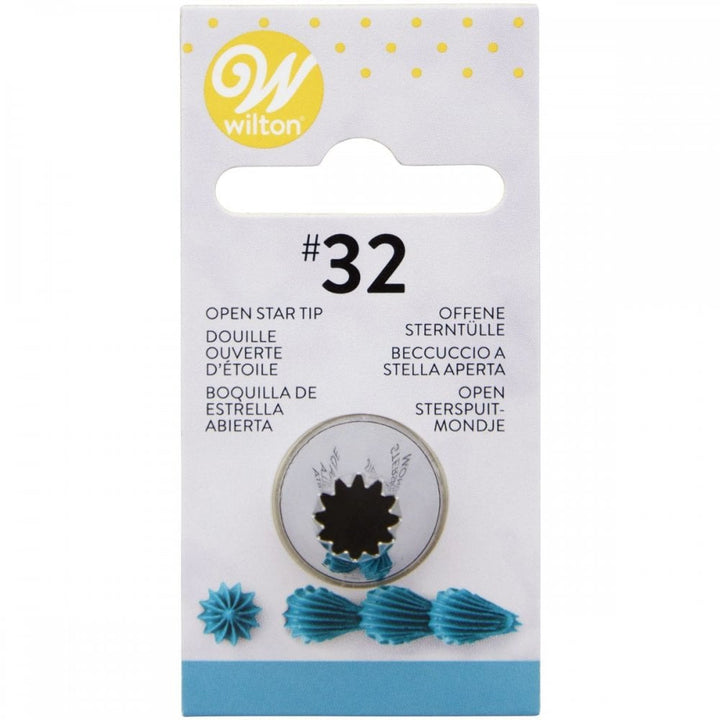 Piping Nozzle - Wilton No. 32 Open Star Tip