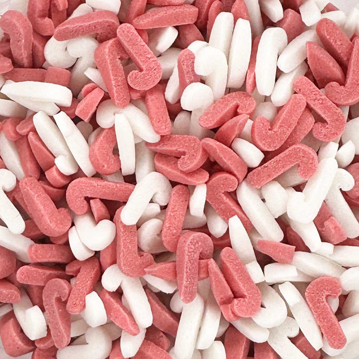 Shapes - Matt - Red And White Candy Canes