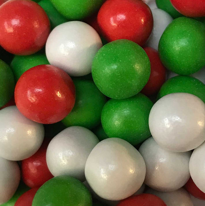 Chocoballs - Large - Polished Red, White and Green