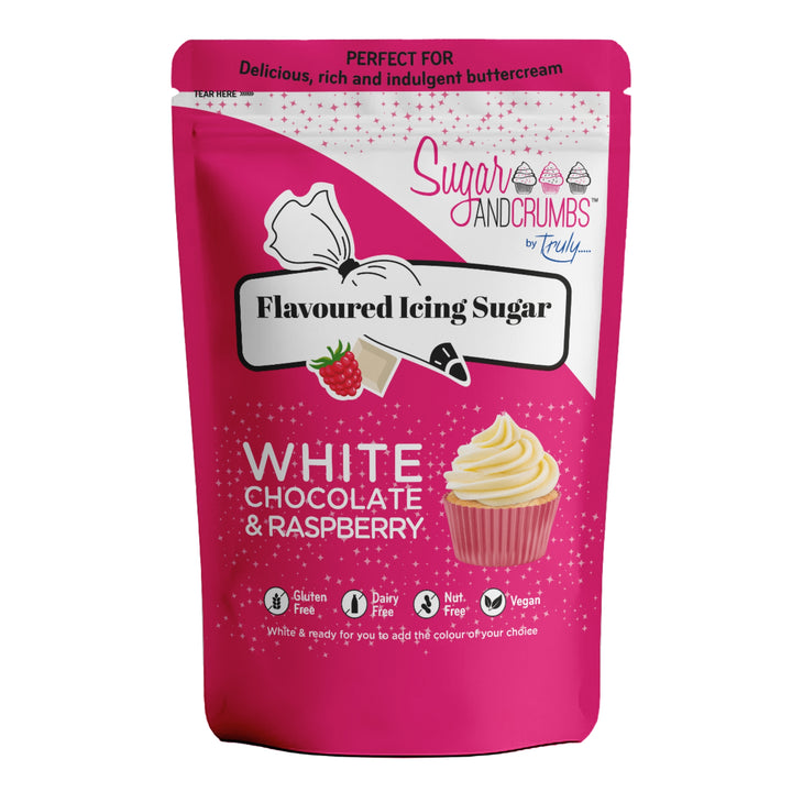 Flavoured Icing Sugar - White Chocolate and Raspberry