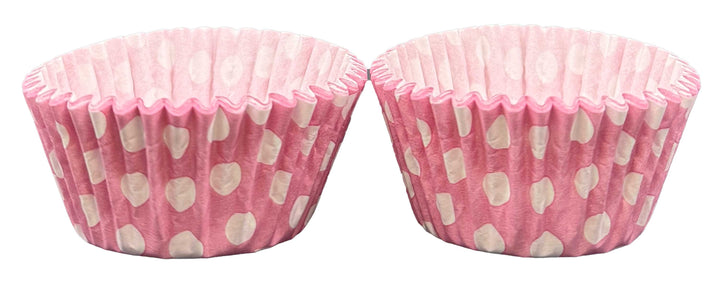 Cupcake Cases - Polkadot - Baby Pink