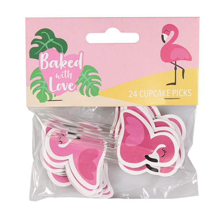 Decorative Cake Toppers - Decorative Pics - Flamingo
