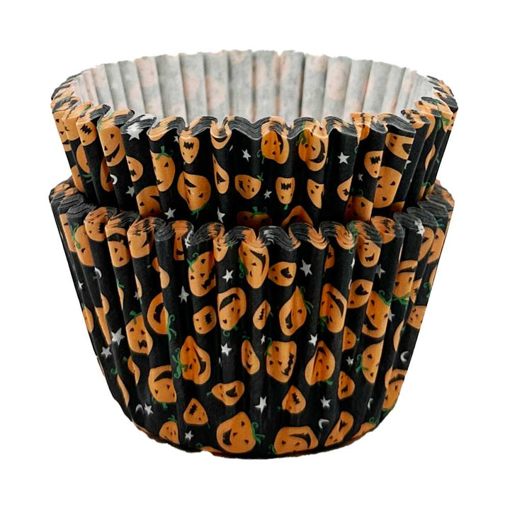 Cupcake Cases - Patterned - Pumpkin