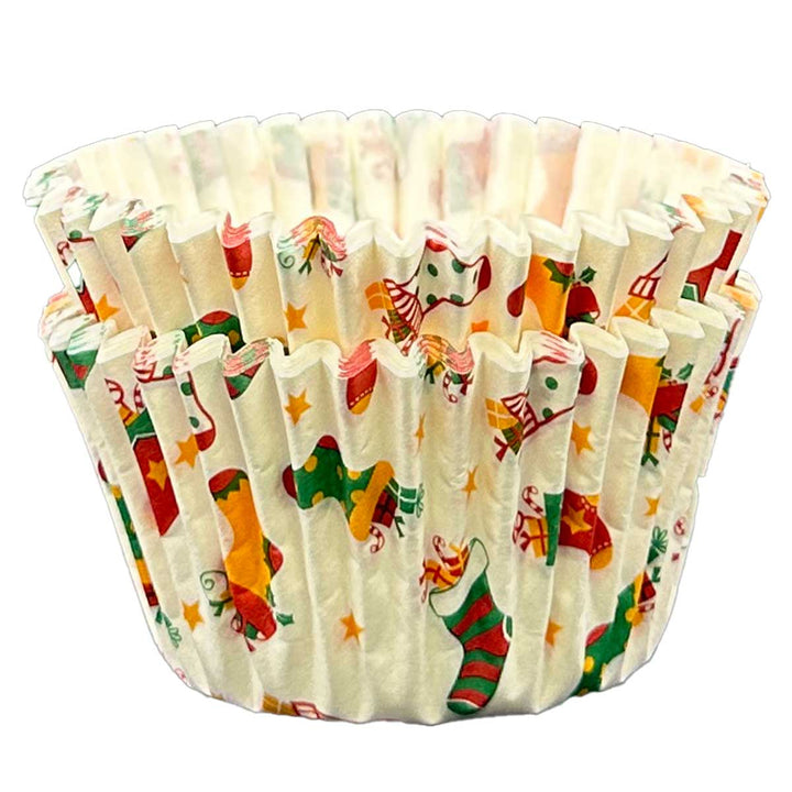 Cupcake Cases - Patterned - Stockings