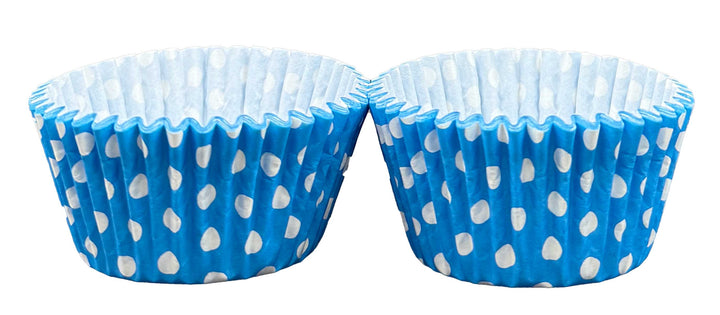 Cupcake Cases - Polkadot - Blue